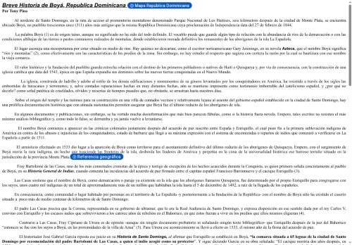 Historia de Boya
