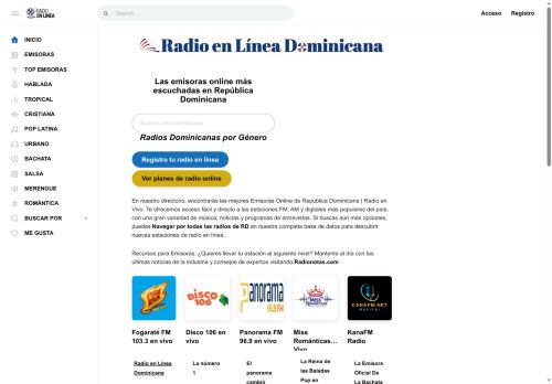 Radio en Línea Dominicana