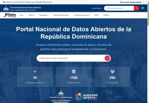 Portal Nacional de Datos Abiertos