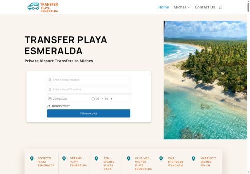 Transfer Playa Esmeralda