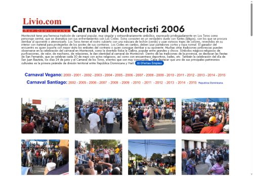 Carnaval Monte Cristi 2006