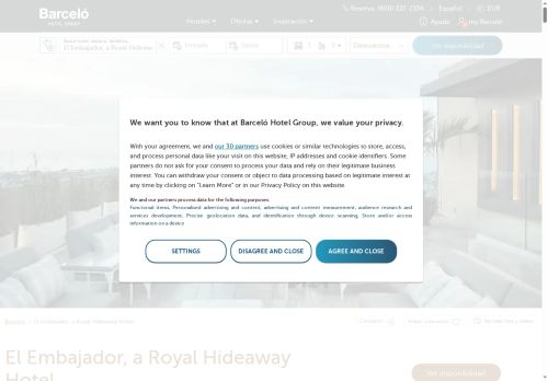 El Embajador a Royal Hideaway Hotel