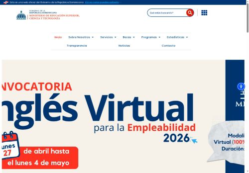 Ministerio de Educación Superior, Ciencia y Tecnología