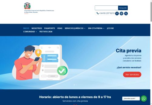 Consulado Dominicano en España, Barcelona