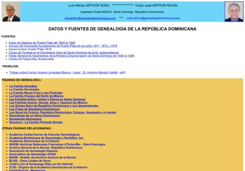 Genealogía Dominicana