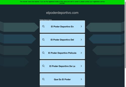 El Poder Deportivo