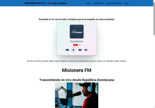 Misionera 91.5 FM
