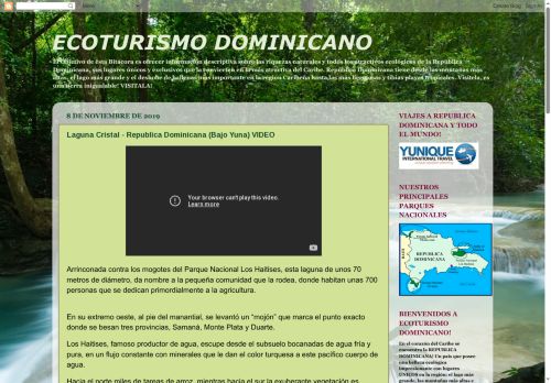 Ecoturismo Dominicano