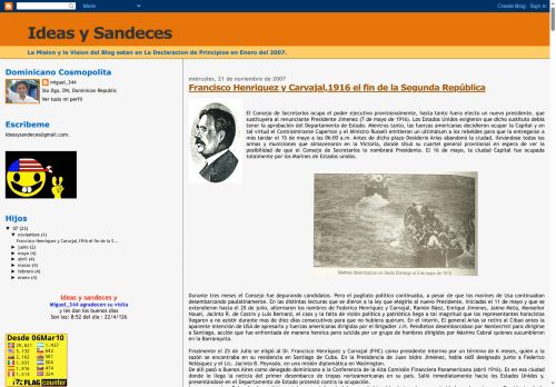 Ideas y Sandeces