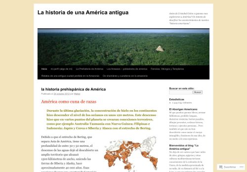 La Historia de una América Antigua