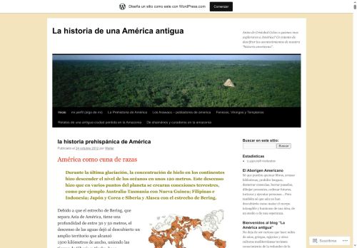 La Historia de una América Antigua
